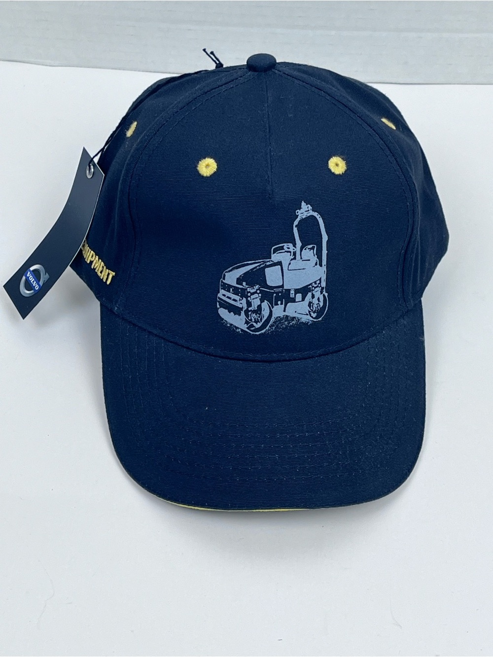 NWT Volvo Construction Equipment Adjustable Strap Back Baseball Cap OS; Workwear
